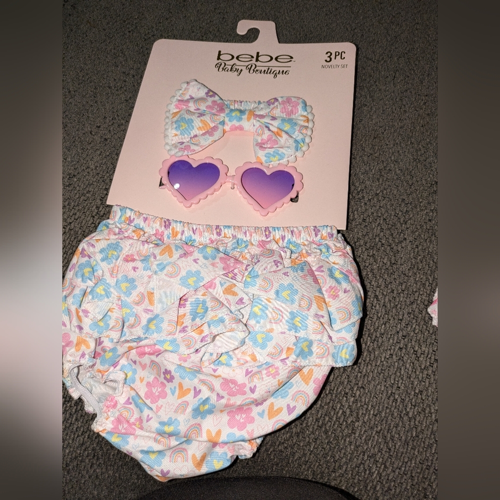 Floral Kids Accessory Set - Multicolor